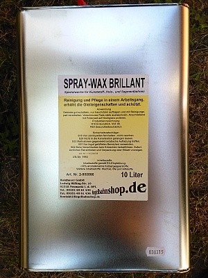 Vosk pro kuželkářské dráhy BRILIANT 10 l
